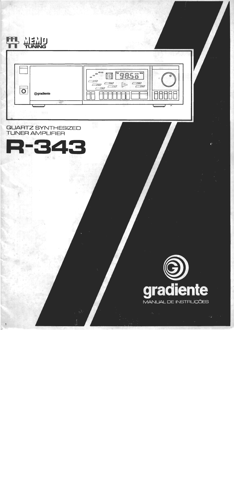 Gradiente R-343 User Manual