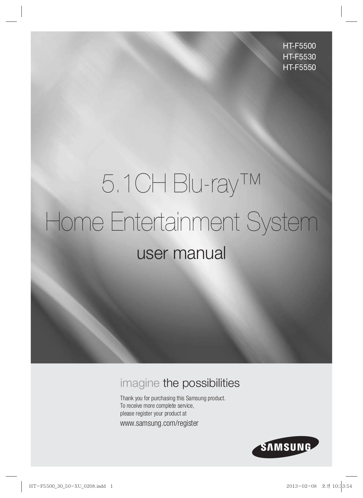 SAMSUNG HT-F5530 User Manual