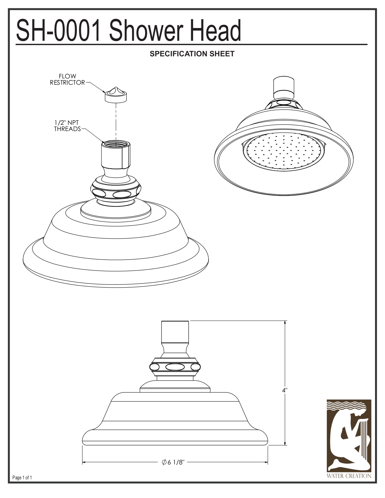 Water Creation SH000102 Diagram