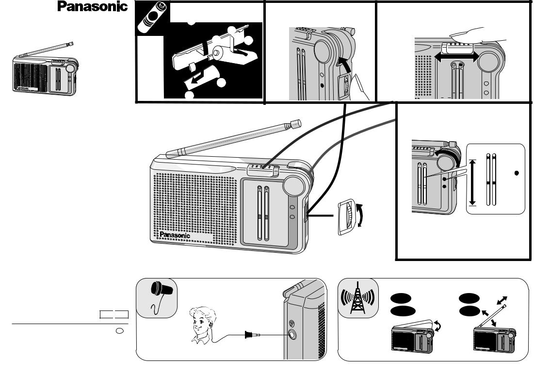 Panasonic RF-P150EG-S User Manual