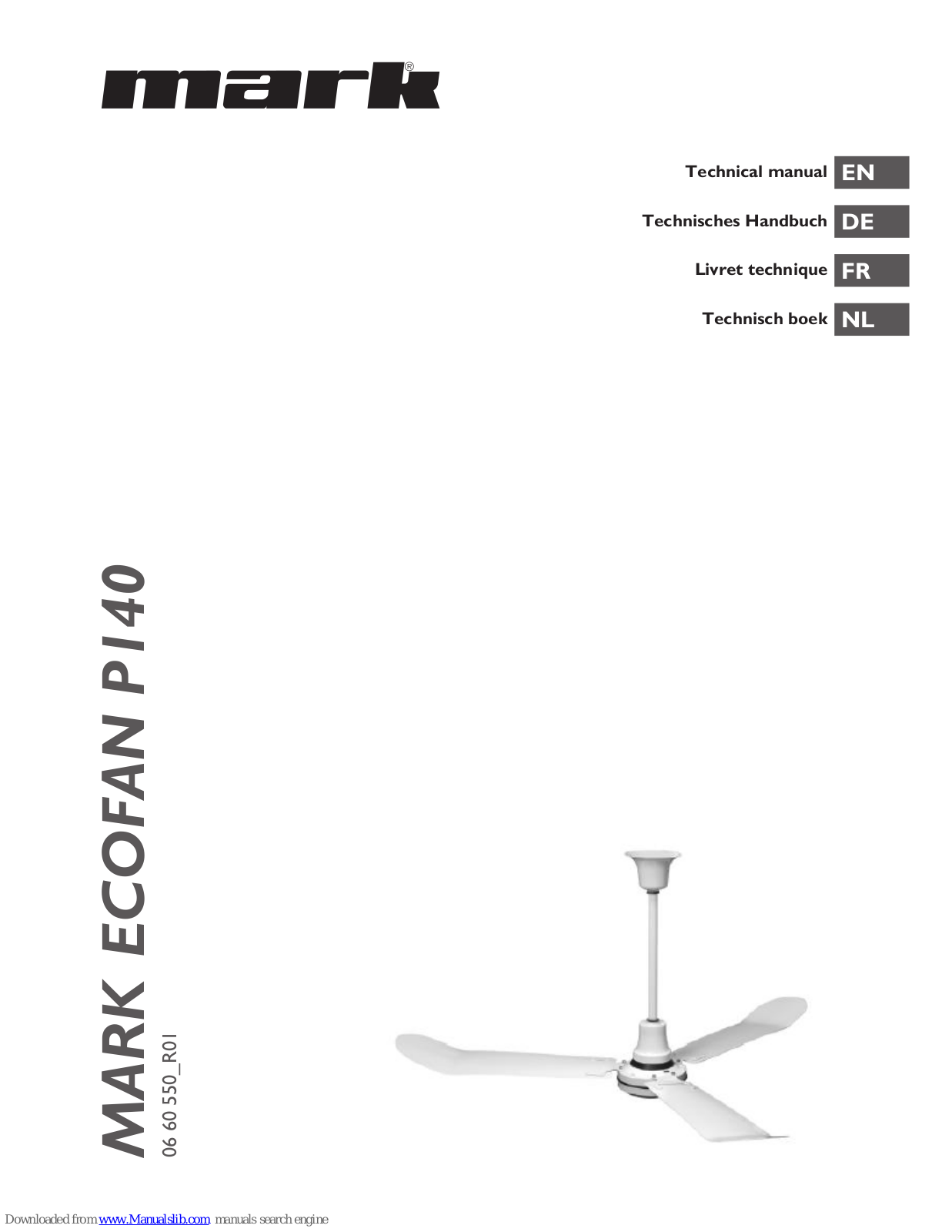 Mark ECOFAN P140 Technical Manual