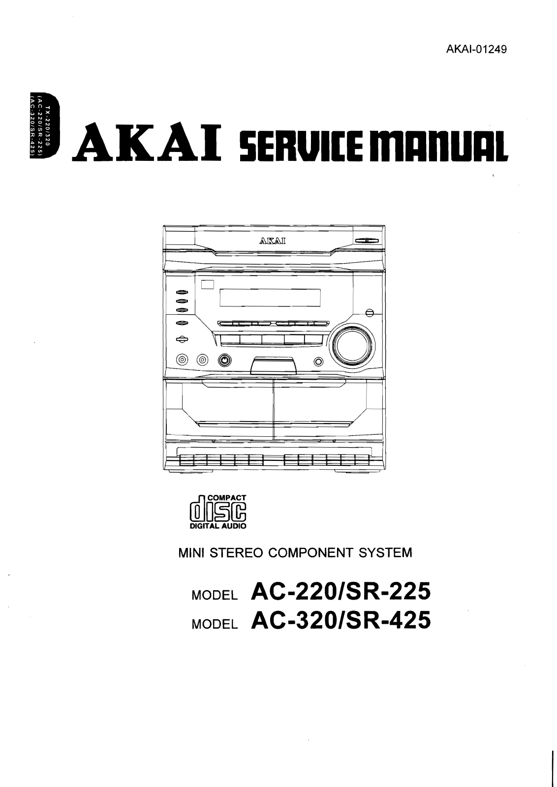 Akai AC-220 Service Manual