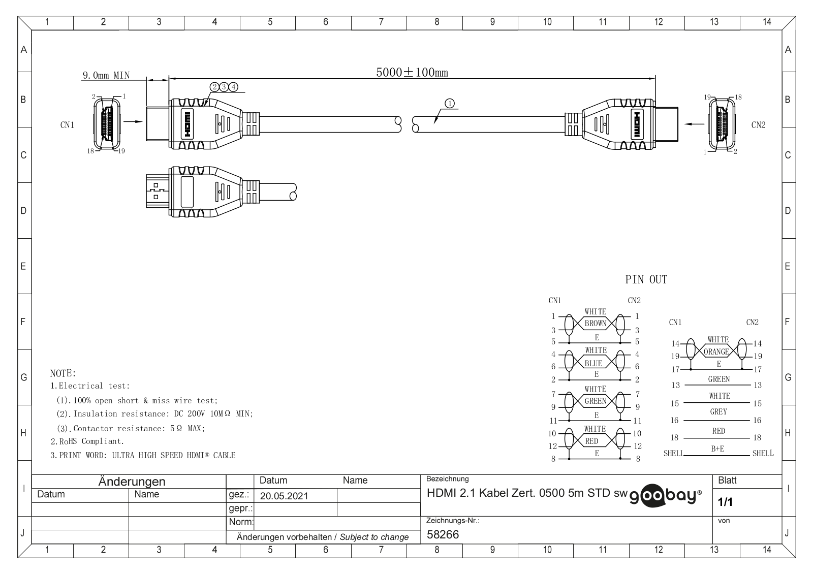 GOOBAY 58266 Datasheet - ManualMachine.com
