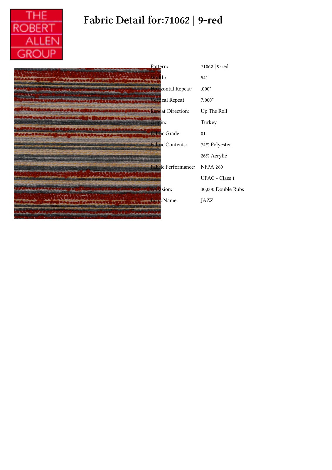 Duralee CRAL4213 Specifications - ManualMachine.com