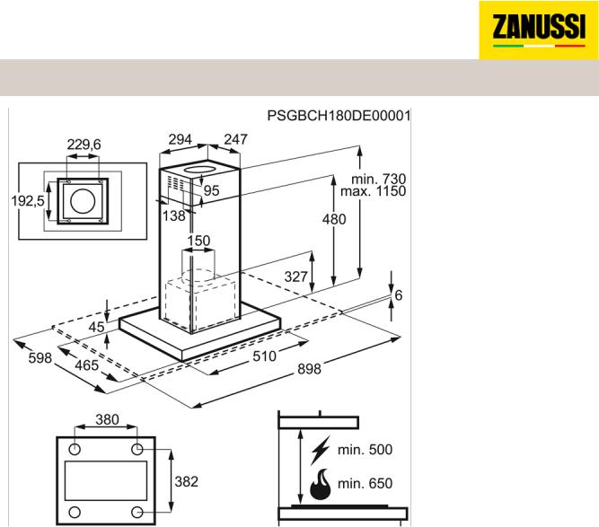 Zanussi ZHS92650XA User Manual