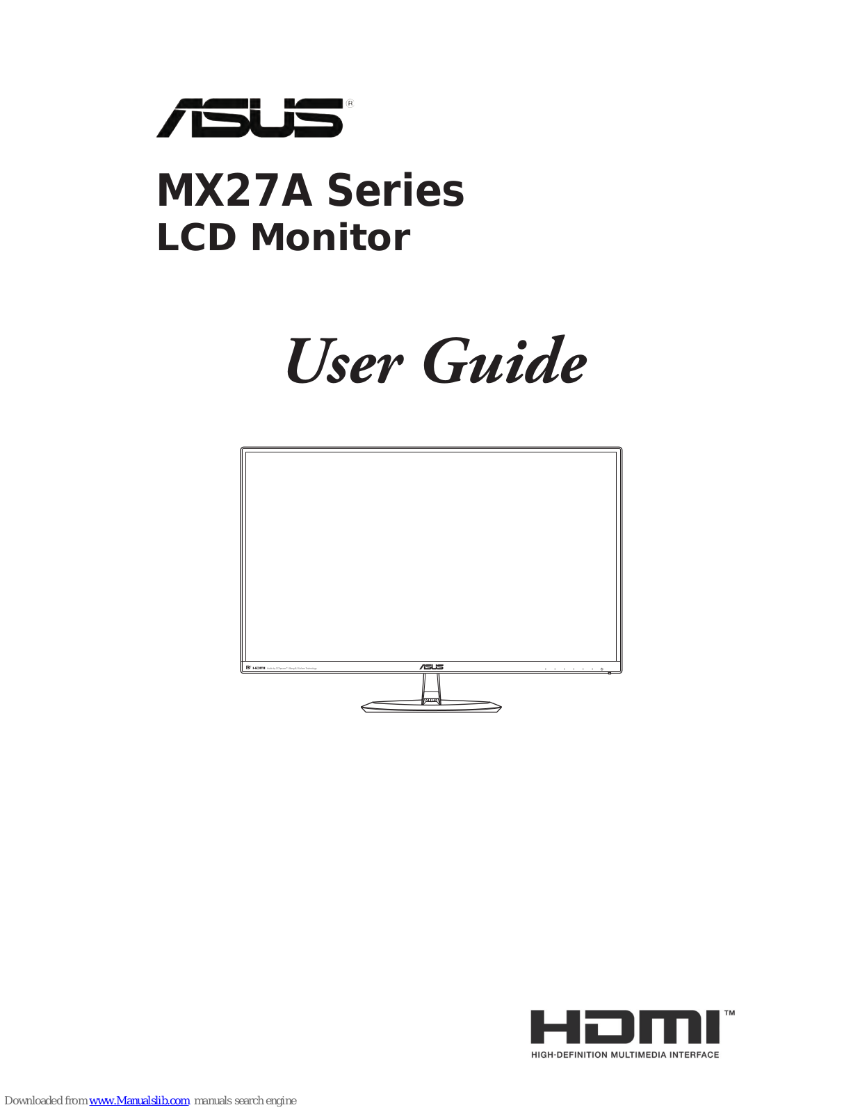 Asus MX27A User Manual