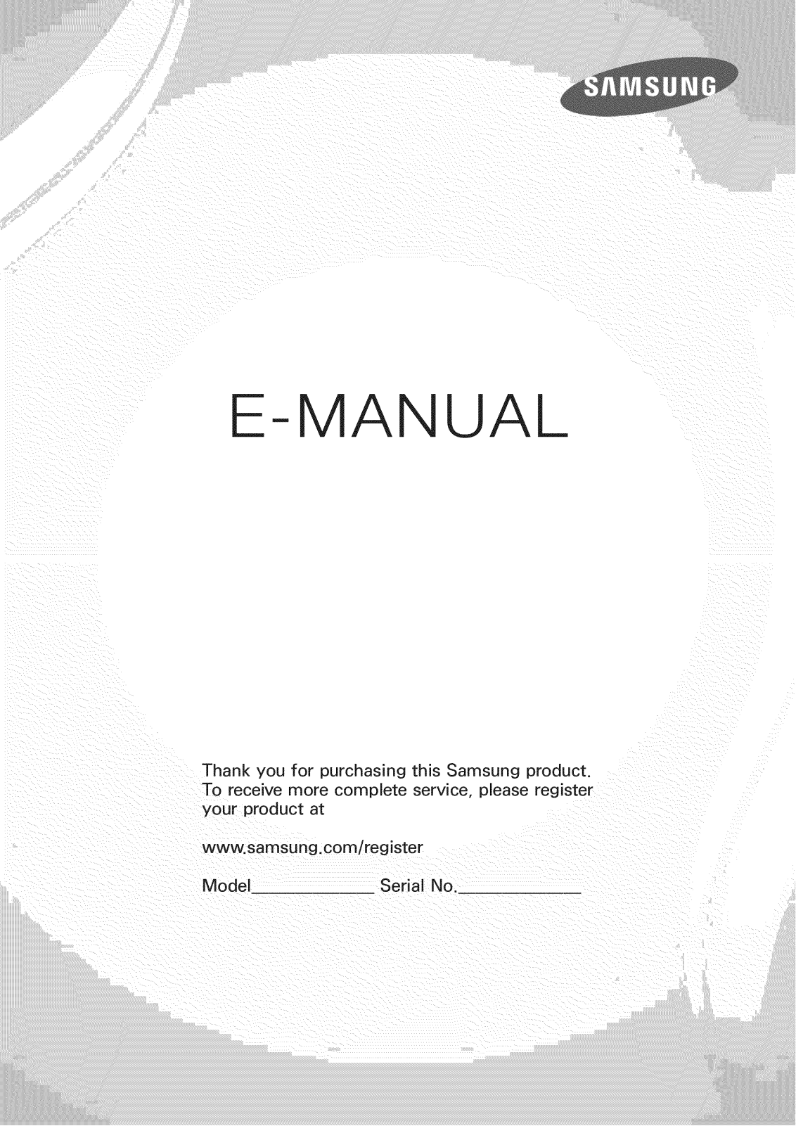 Samsung PN51F8500AFXZA-UW01, PN64F8500AFXZA-US01, PN60F8500AFXZA-US01 Owner’s Manual