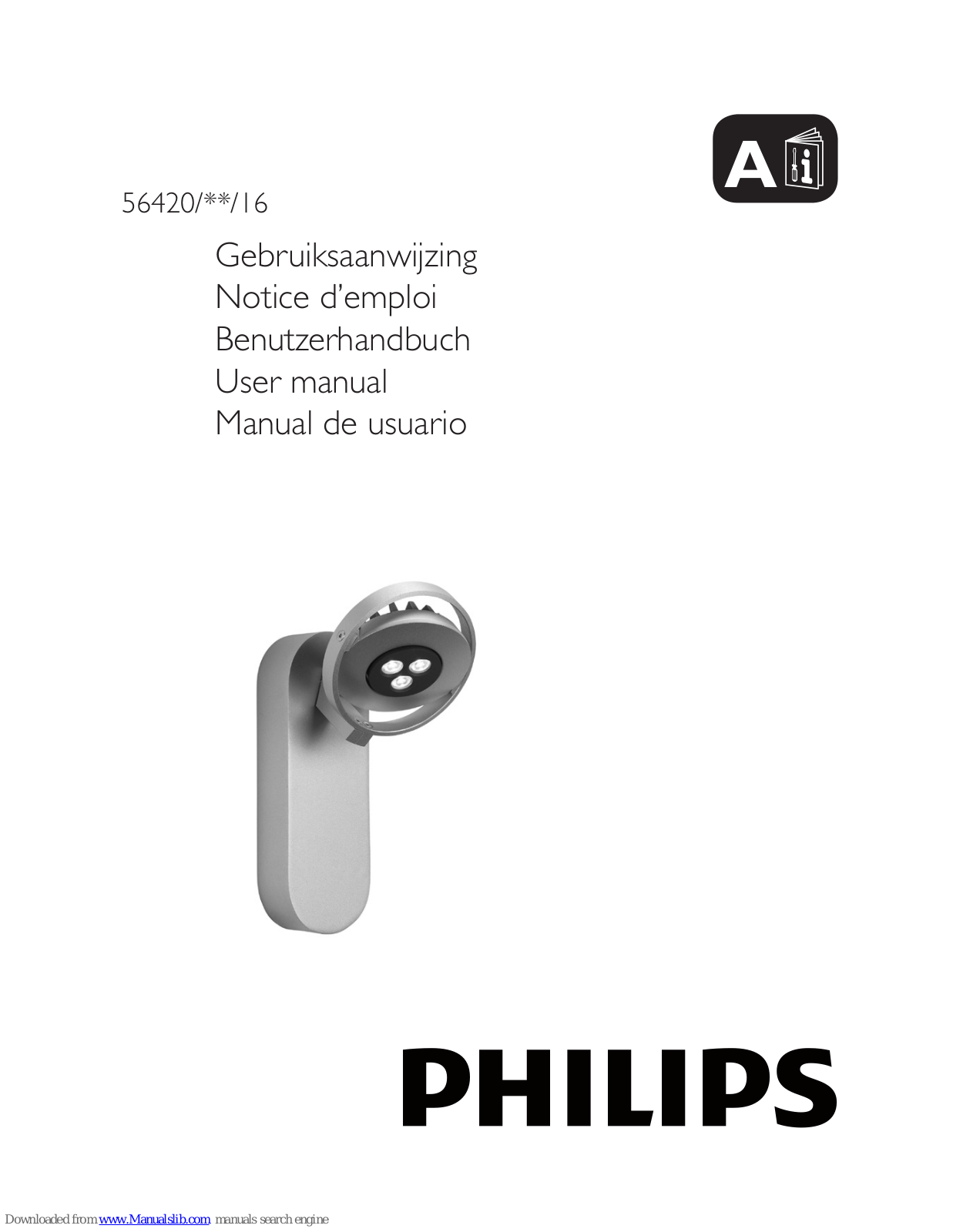 Philips 56420-31-16, 56420-48-16, 56420/**/16 User Manual