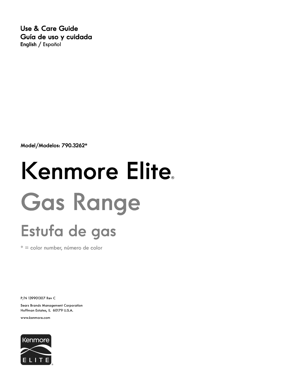 Kenmore Elite 79032623311, 79032623312, 79032623314, 79032623315, 79032623316 Owner’s Manual
