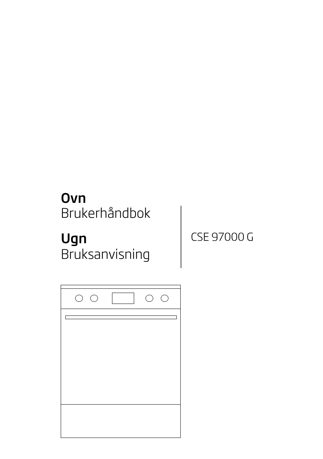 Beko CSE97000G User manual