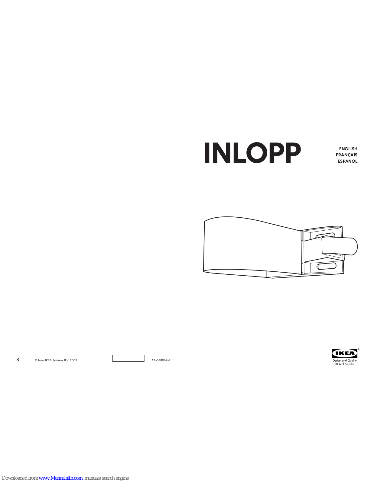 IKEA INLOPP Instructions Manual - ManualMachine.com