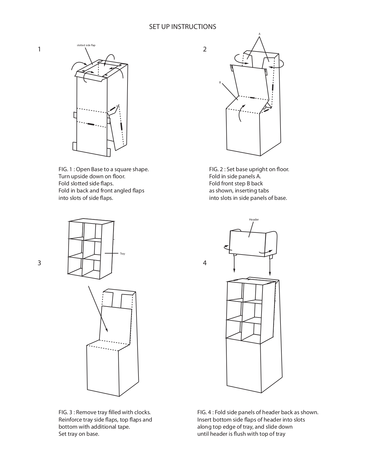 Mark Feldstein Christmas Carol Clock Display User Manual