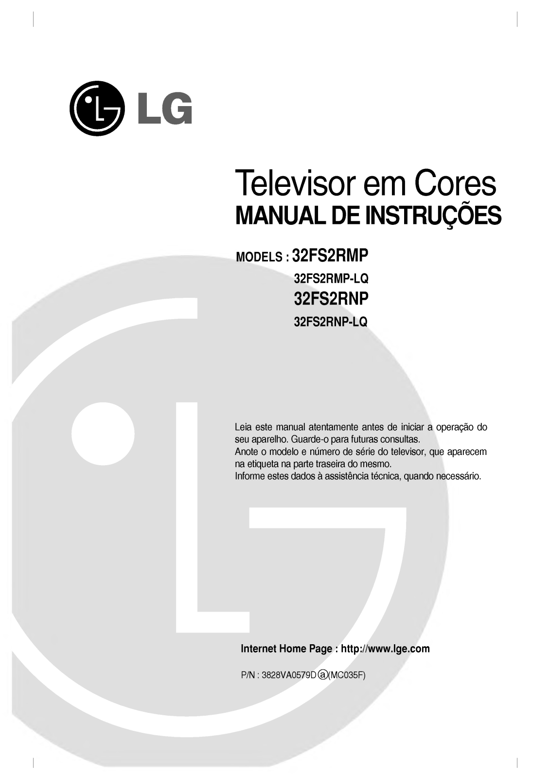 Lg 32FS2RNP, 32FS2RMP User Manual