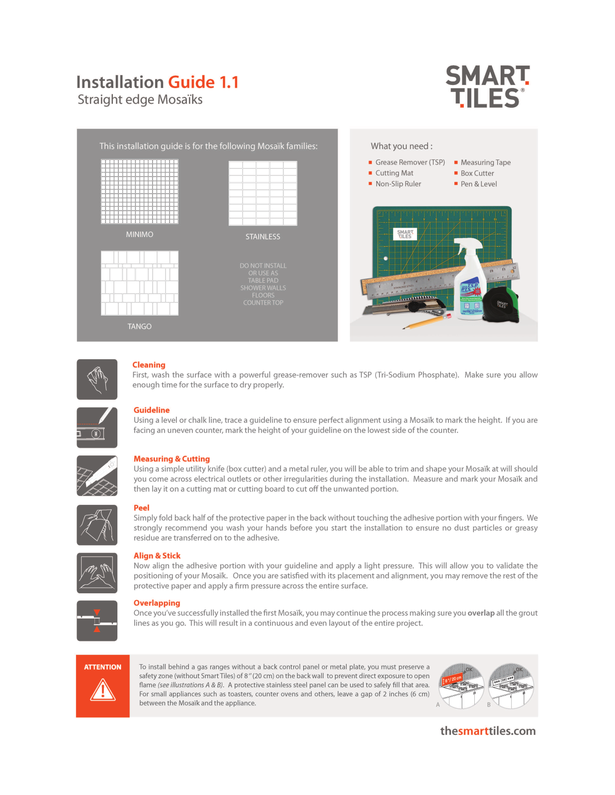 Smart Tiles SMRT1074 Installation & Assembly - ManualMachine.com