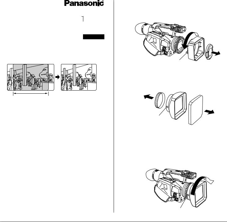 Panasonic AG-LA7200G Operating Instruction