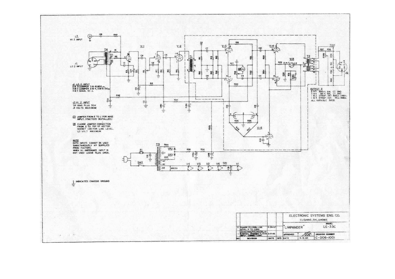 Other E Electronic-SystemsEngLE33C Schematic - ManualMachine.com