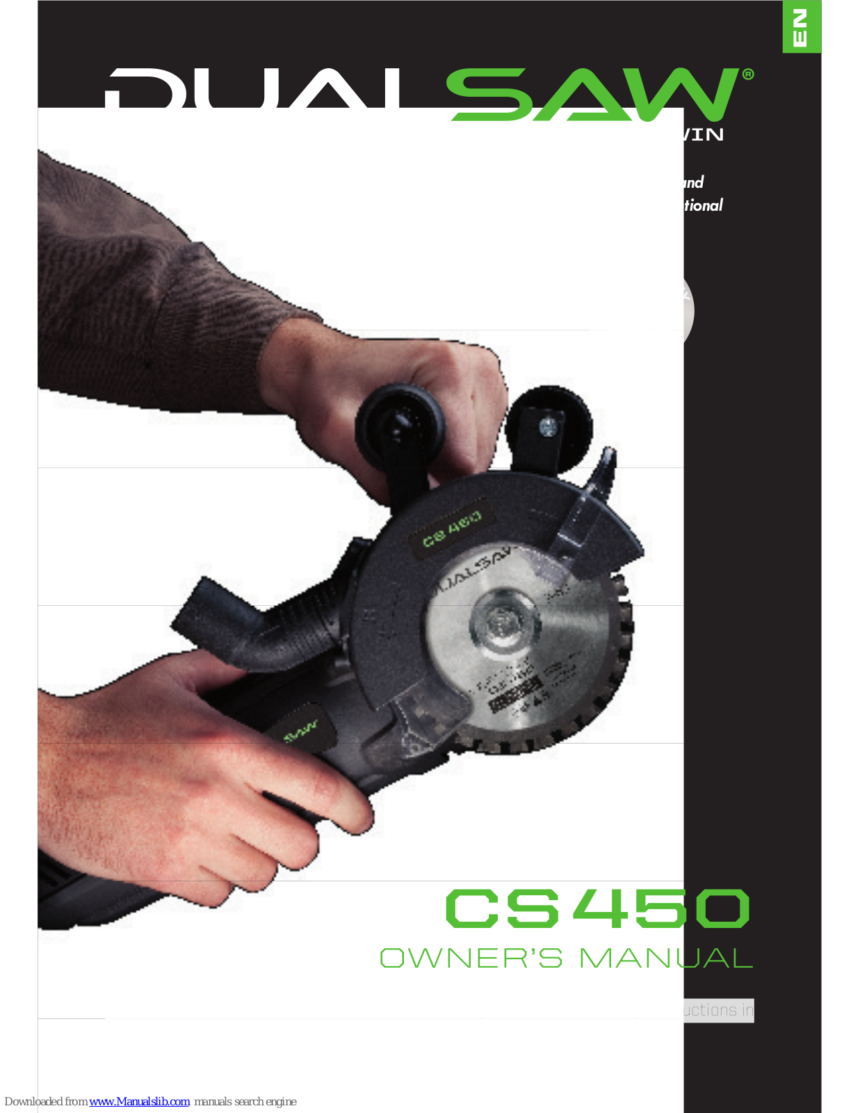 DualSaw CS 450 Owner's Manual