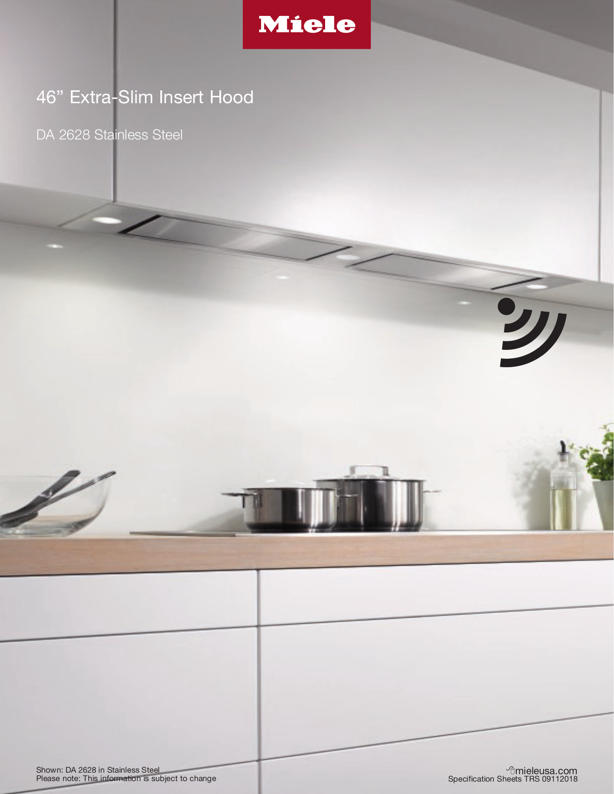 Miele DA2628 Specifications