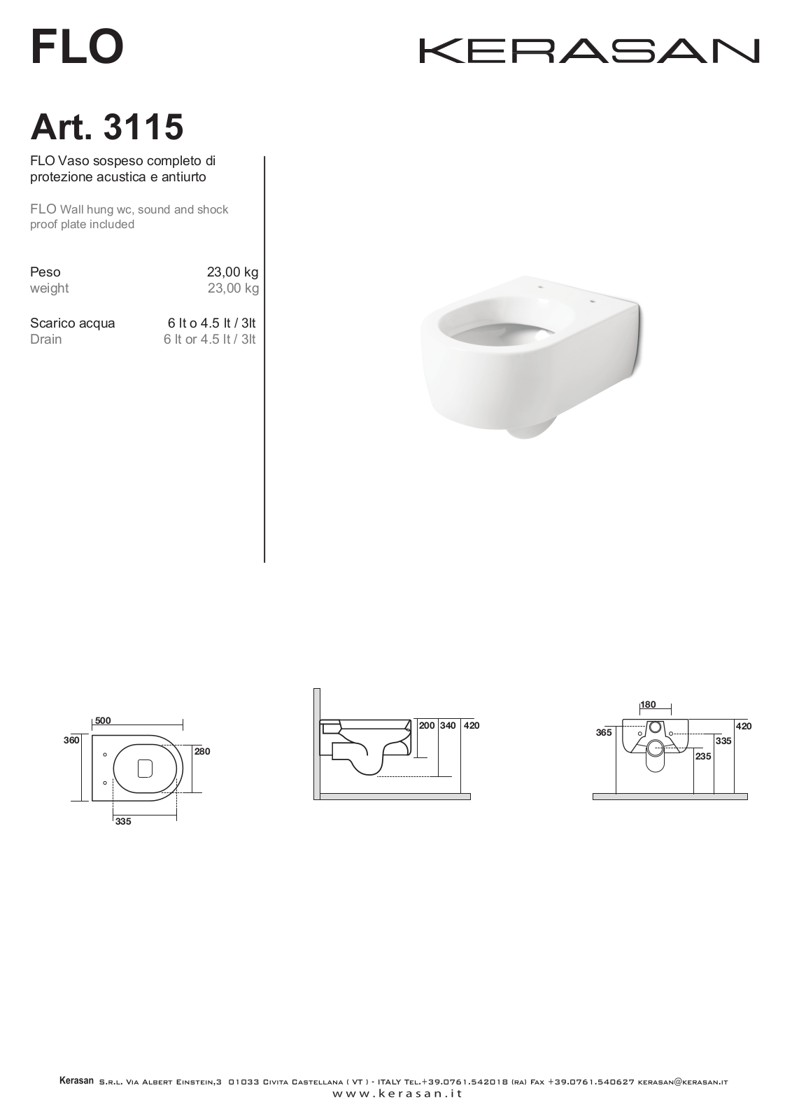 KERASAN FLO 3115 Datasheet