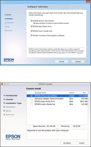 Epson EcoTank L395 WiFi Installation Guide