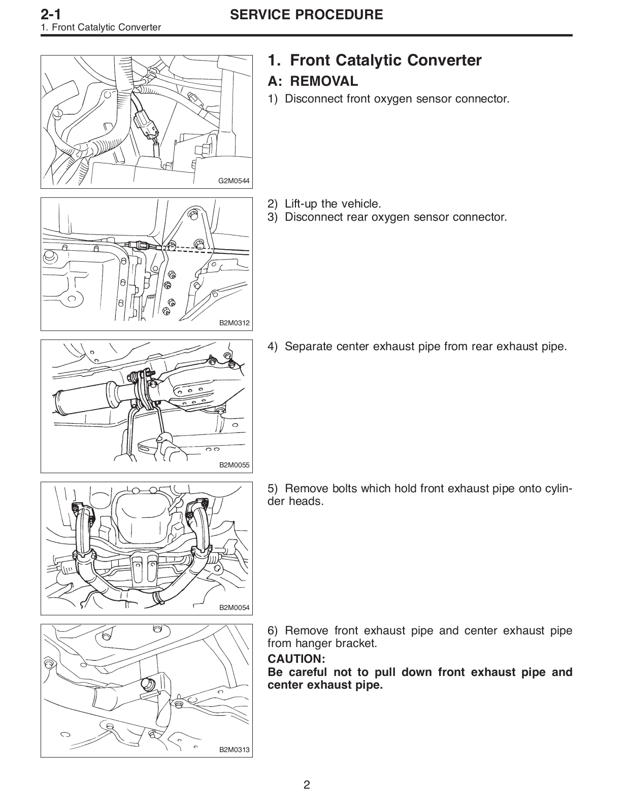 Subaru Legacy 1995 User Manual