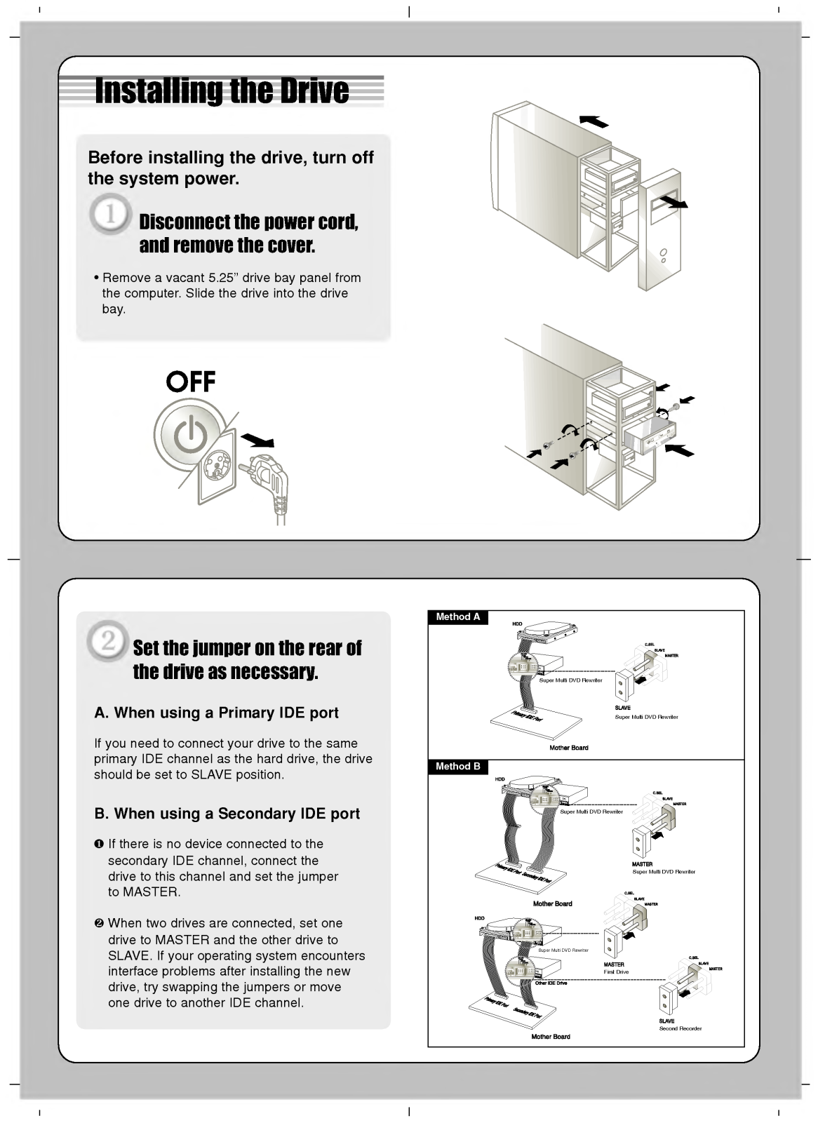 LG GSA-H55L User Manual