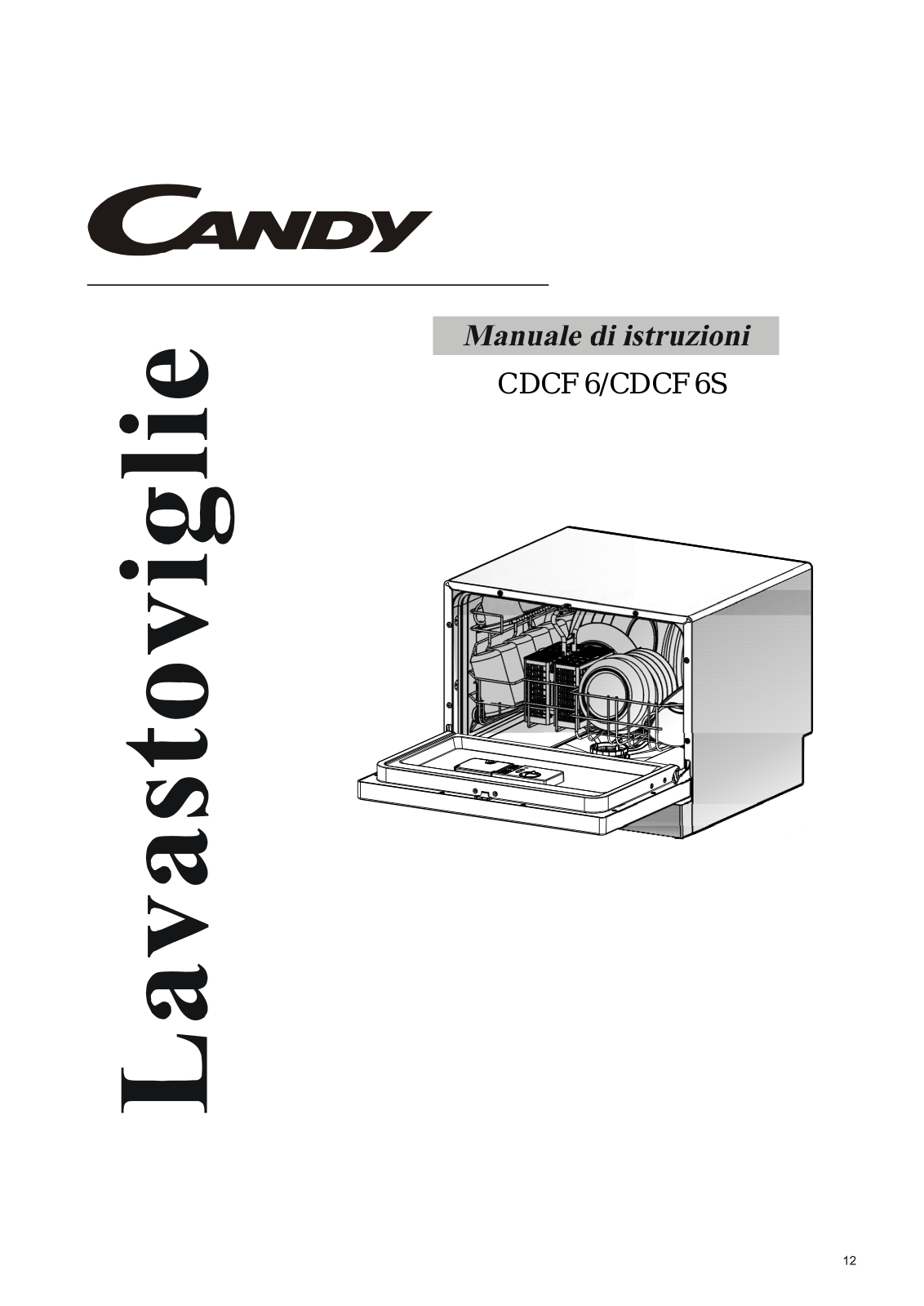 Candy CDCF 6S, CDCF 6BL, CDCF 6 User Manual