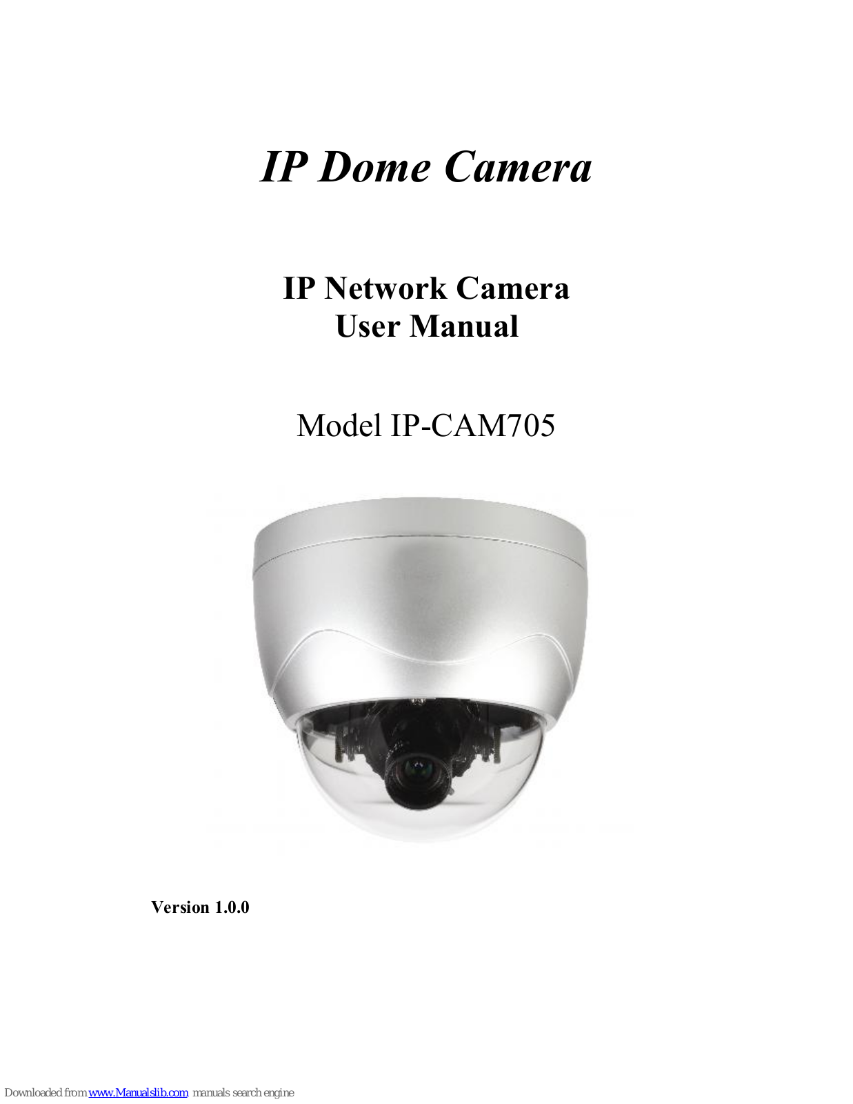 System Q IP-CAM705 User Manual