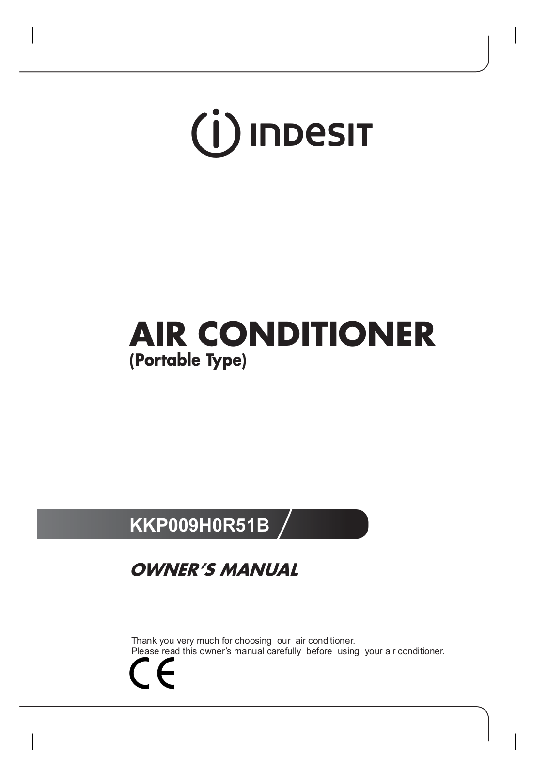 Indesit KKP009H0R51B User Manual