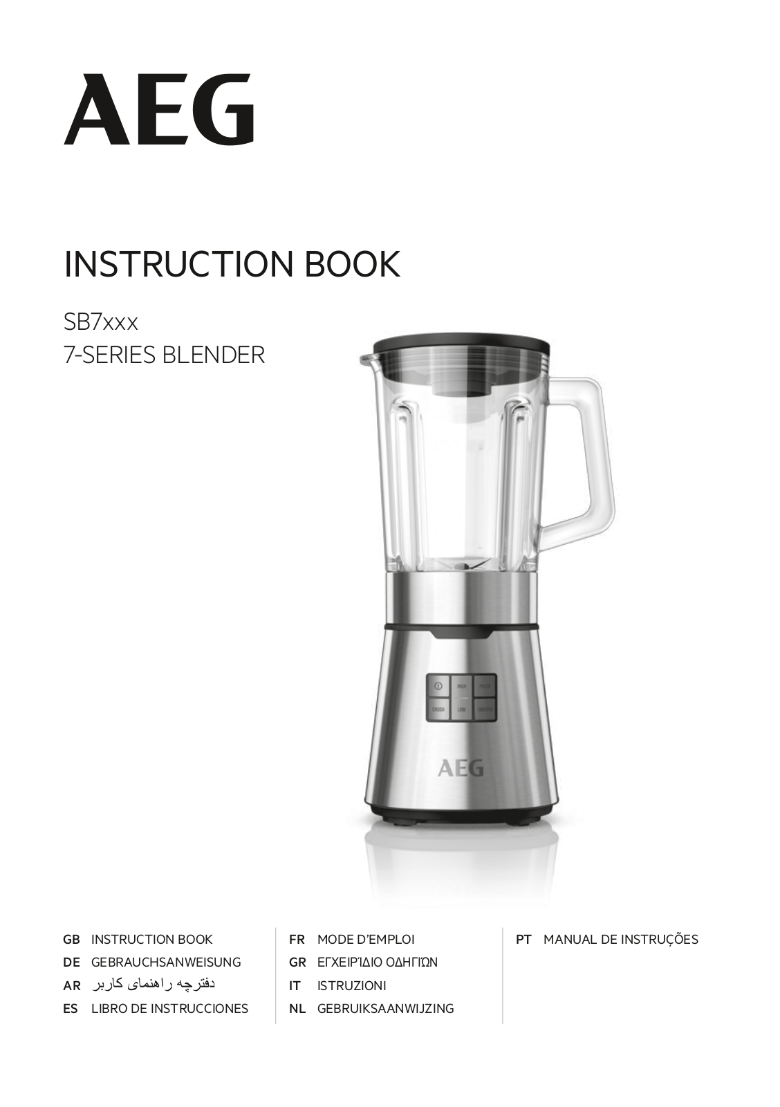 Aeg SB14PS, 950 075 591 User Manual - ManualMachine.com