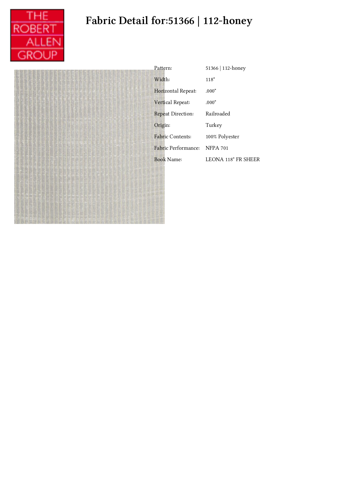 Duralee CRAL3920 Specifications - ManualMachine.com