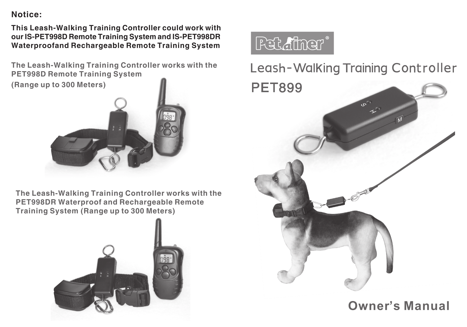 Petrainer PET899 User Manual