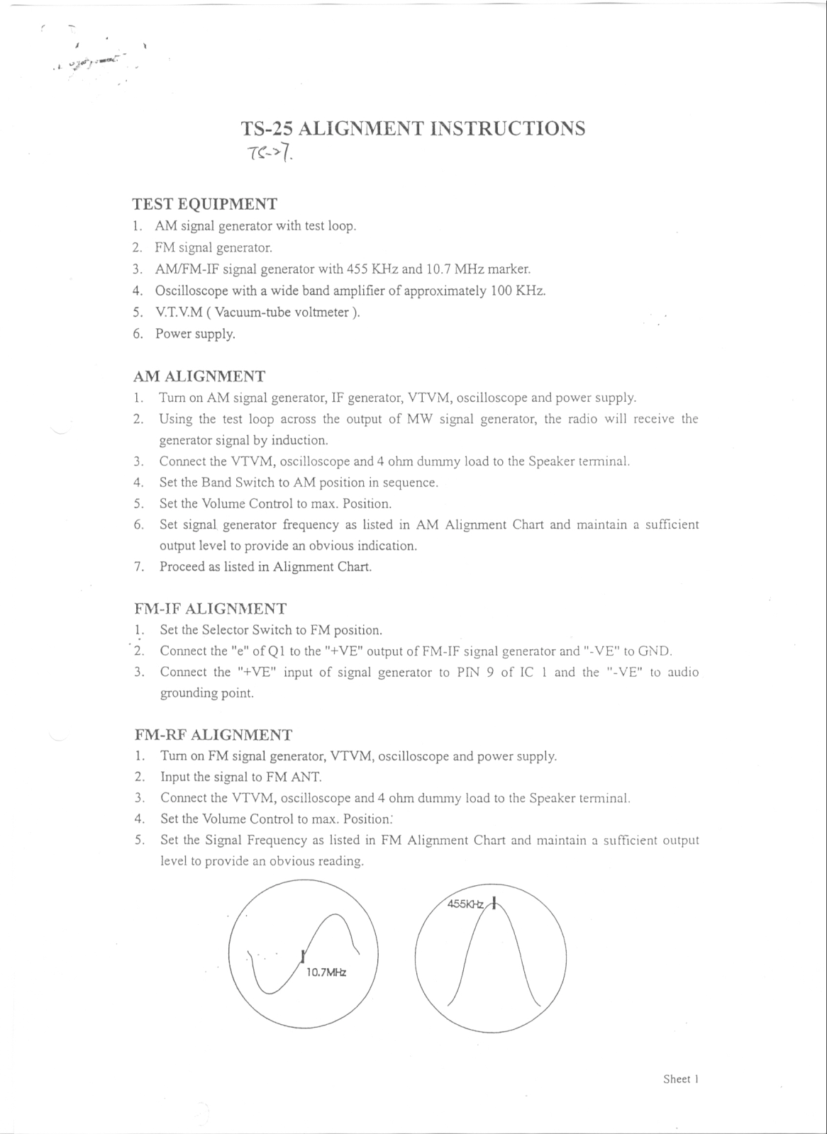 Vitek TS-25 Instructions Manual