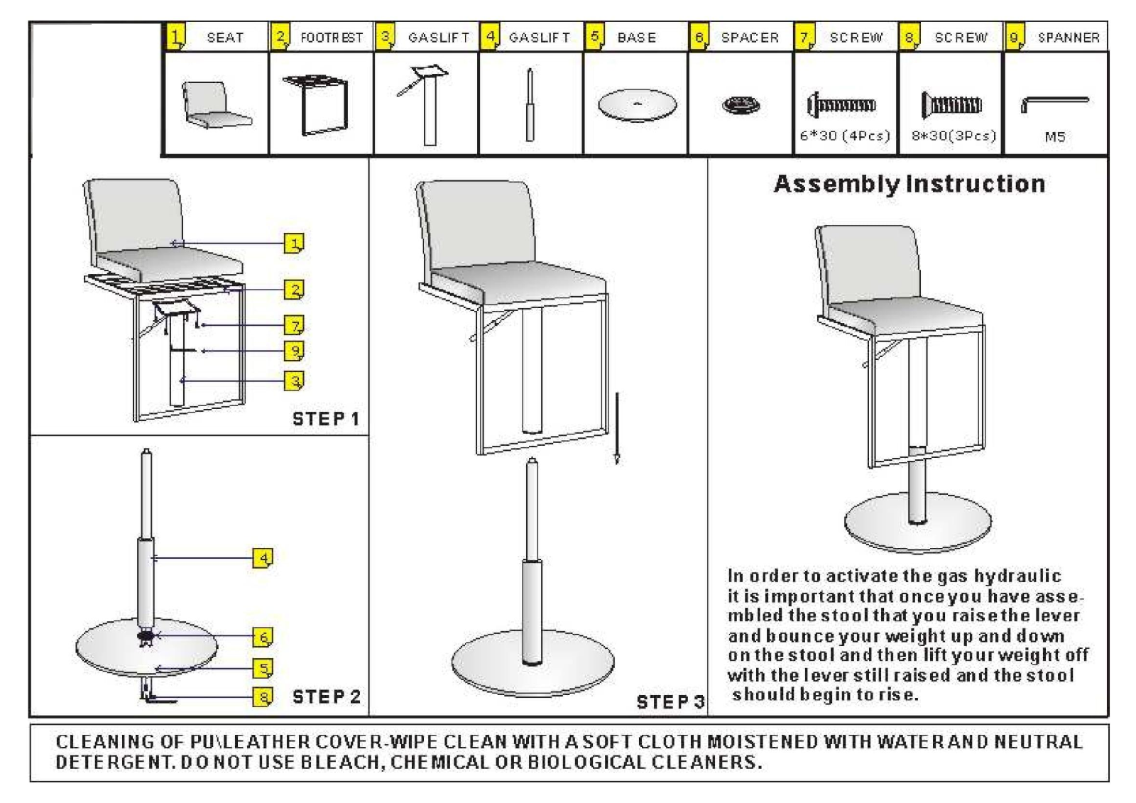 Brayden Studio W005486362 Assembly Instructions