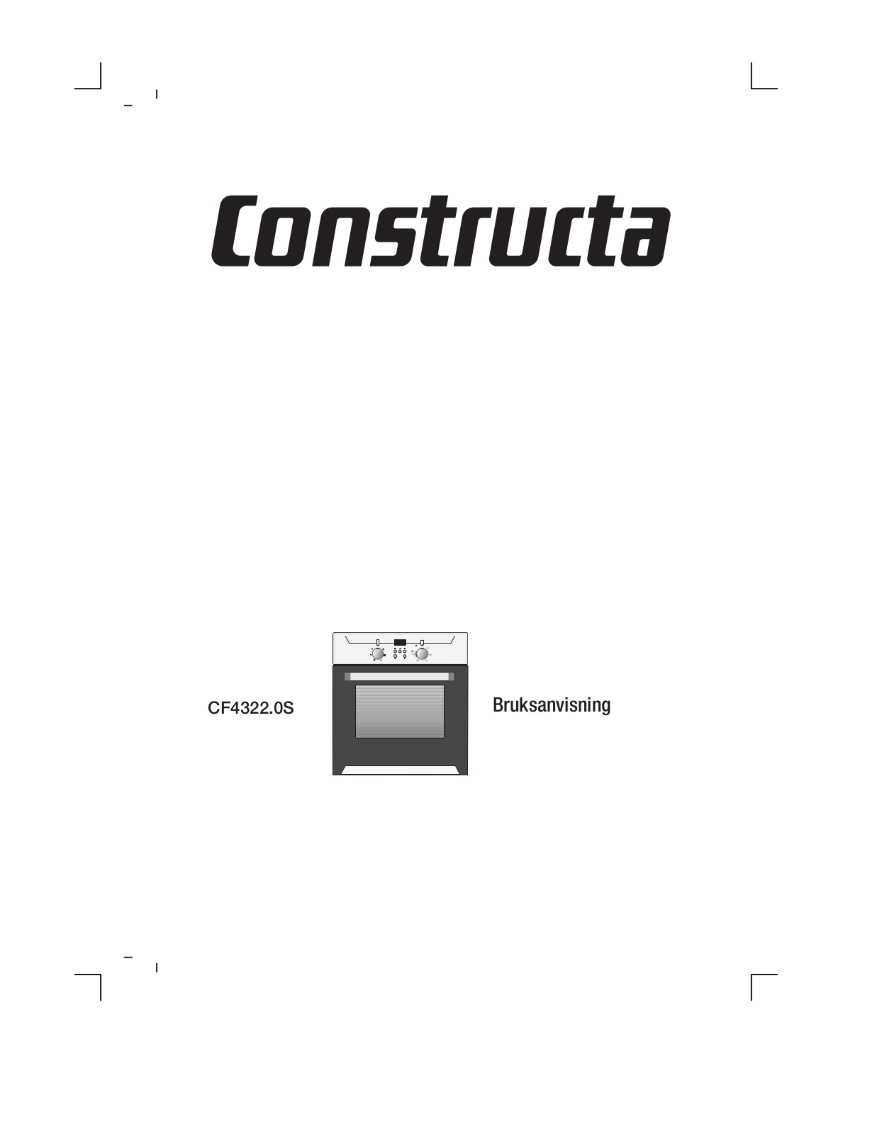 Constructa CF432250S User Manual