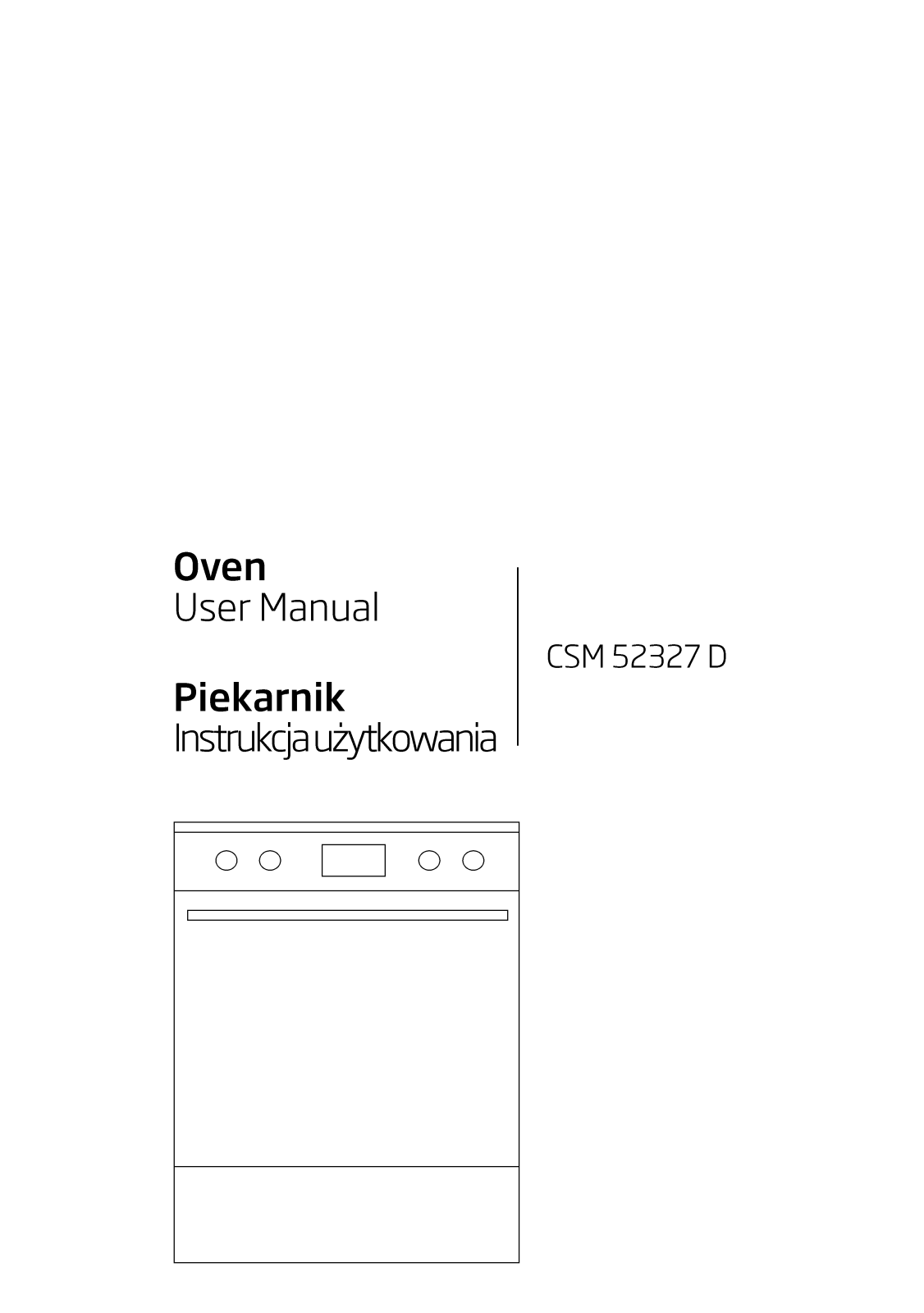 Beko CSM 52327 DW Operating Instructions