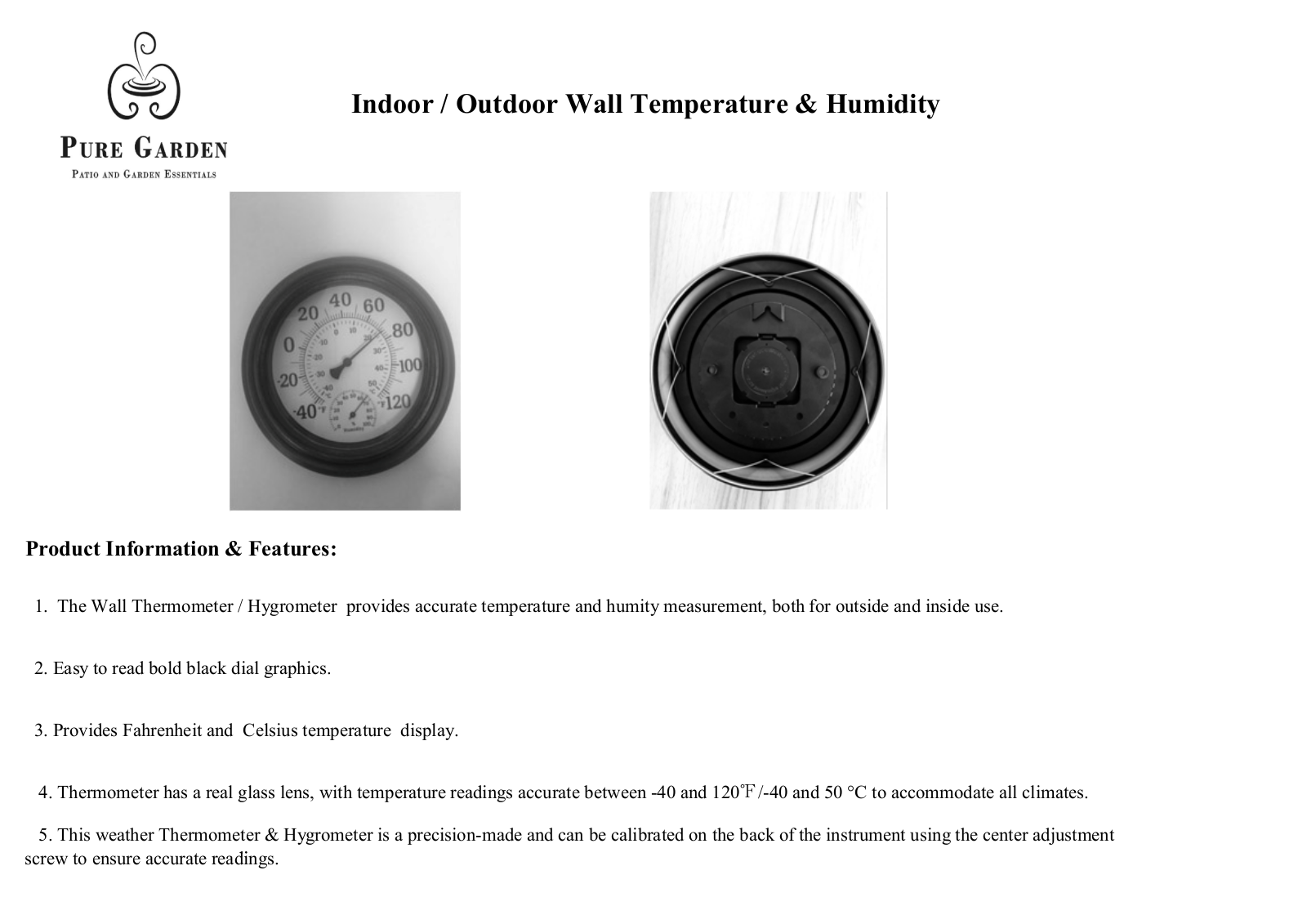 Pure Garden LOOP1183 Specifications - ManualMachine.com