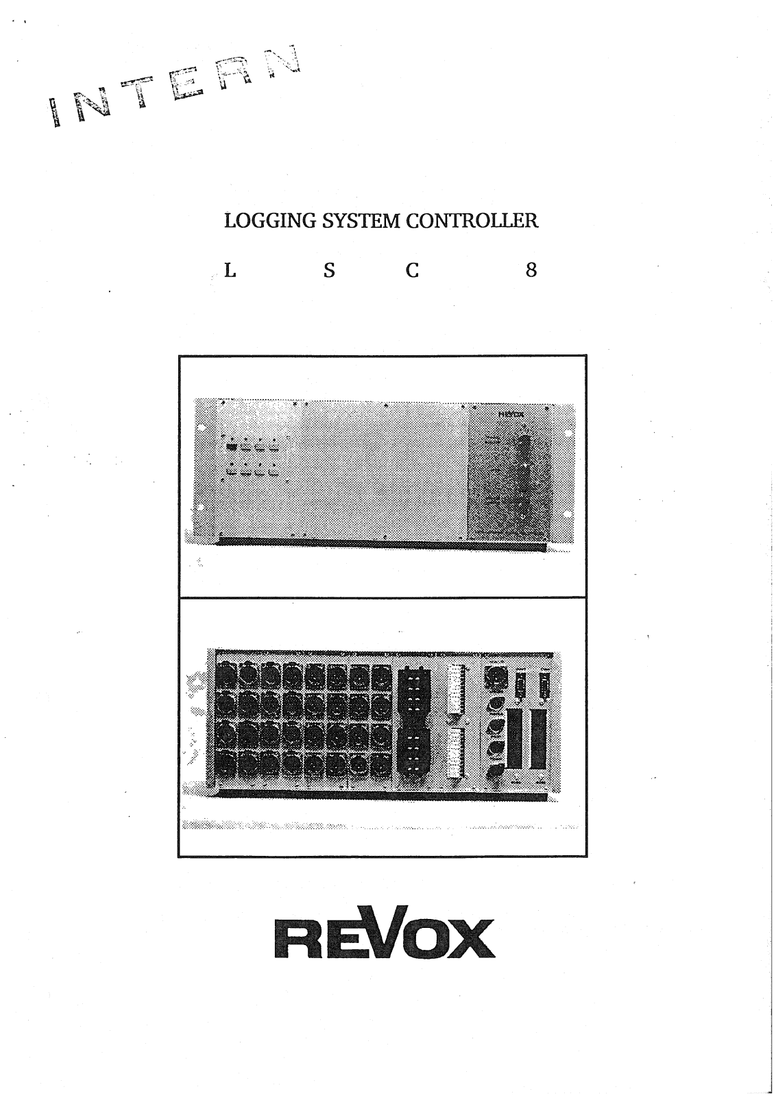 Revox LSC-8 Brochure