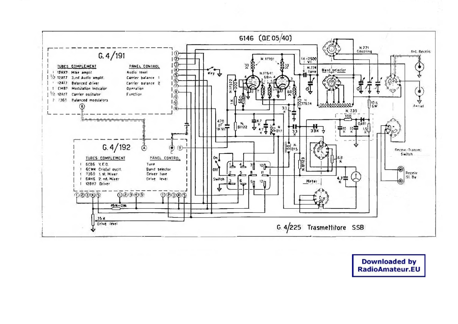 Pozosta G 4 225 TX Schematic