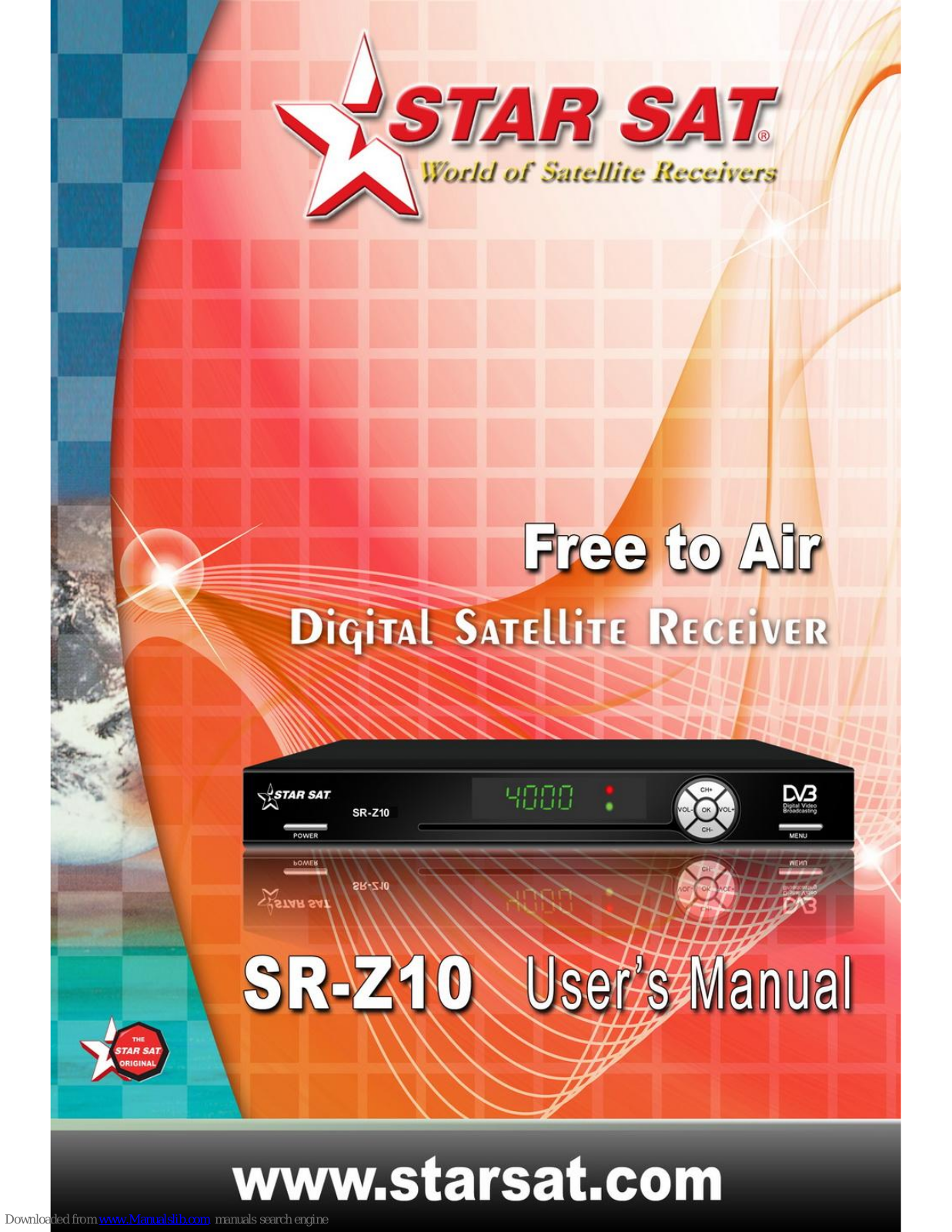 star sat SR-Z10 User Manual