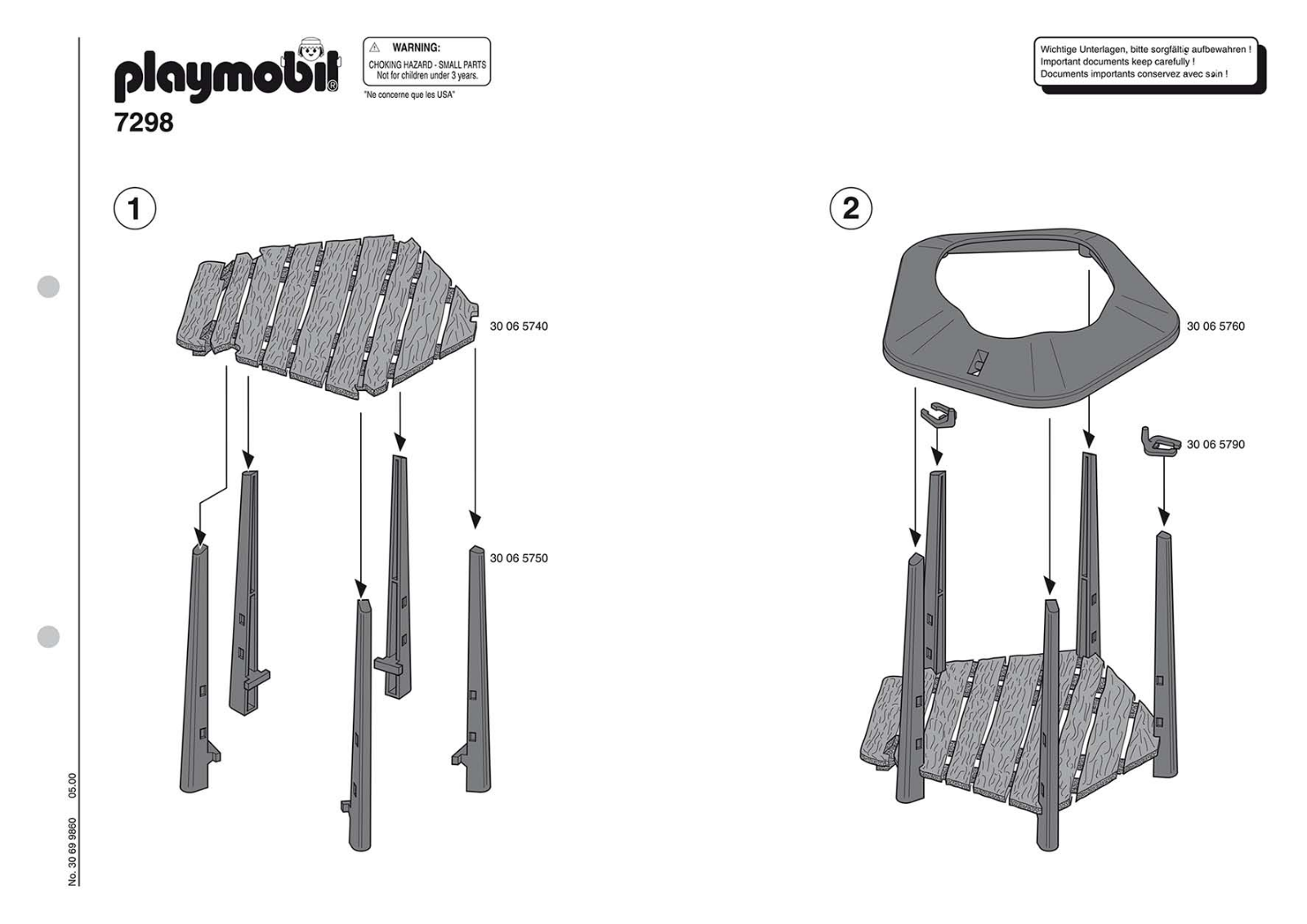 Playmobil 7298 Instructions