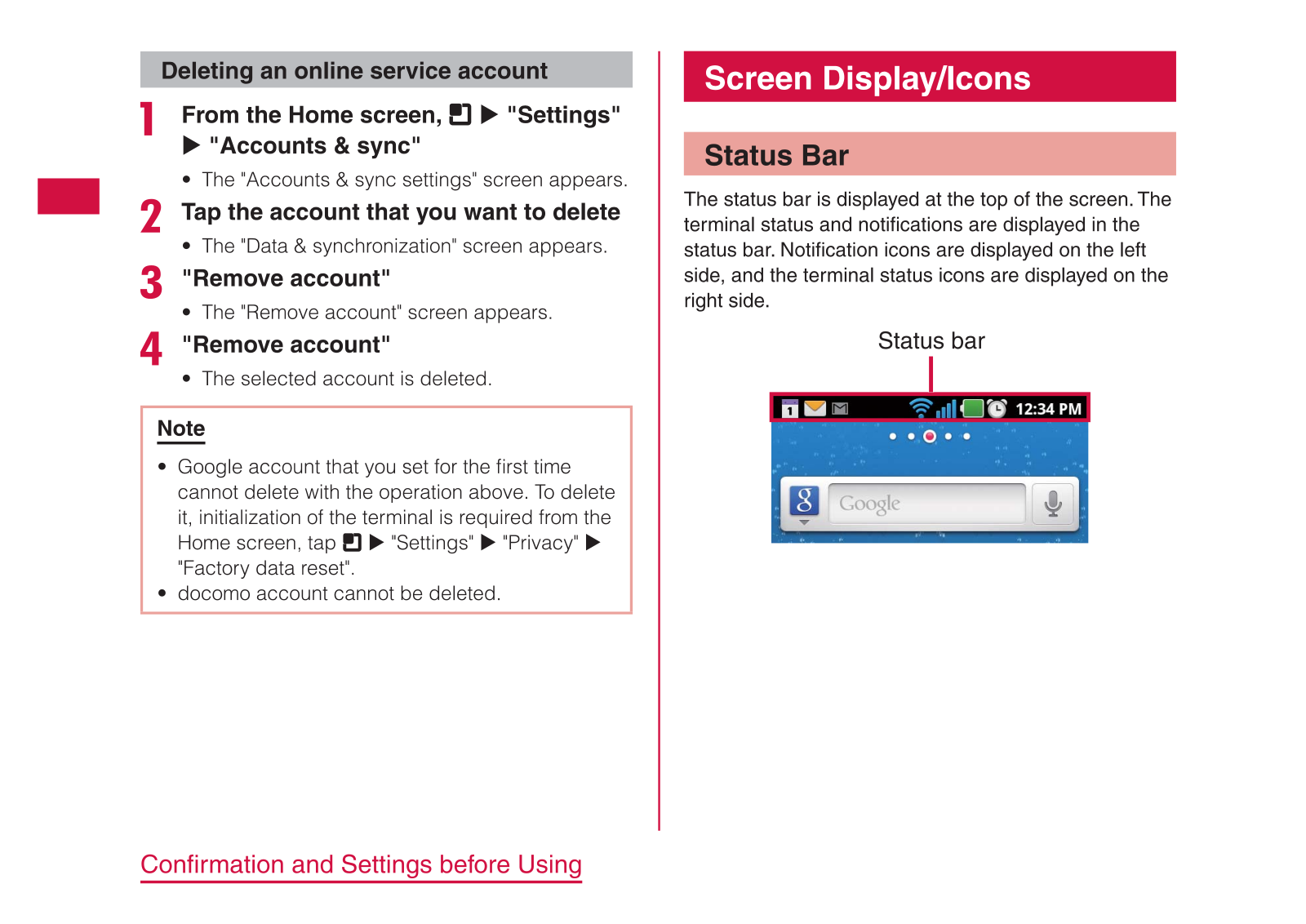 LG Electronics USA L01D Users Manual