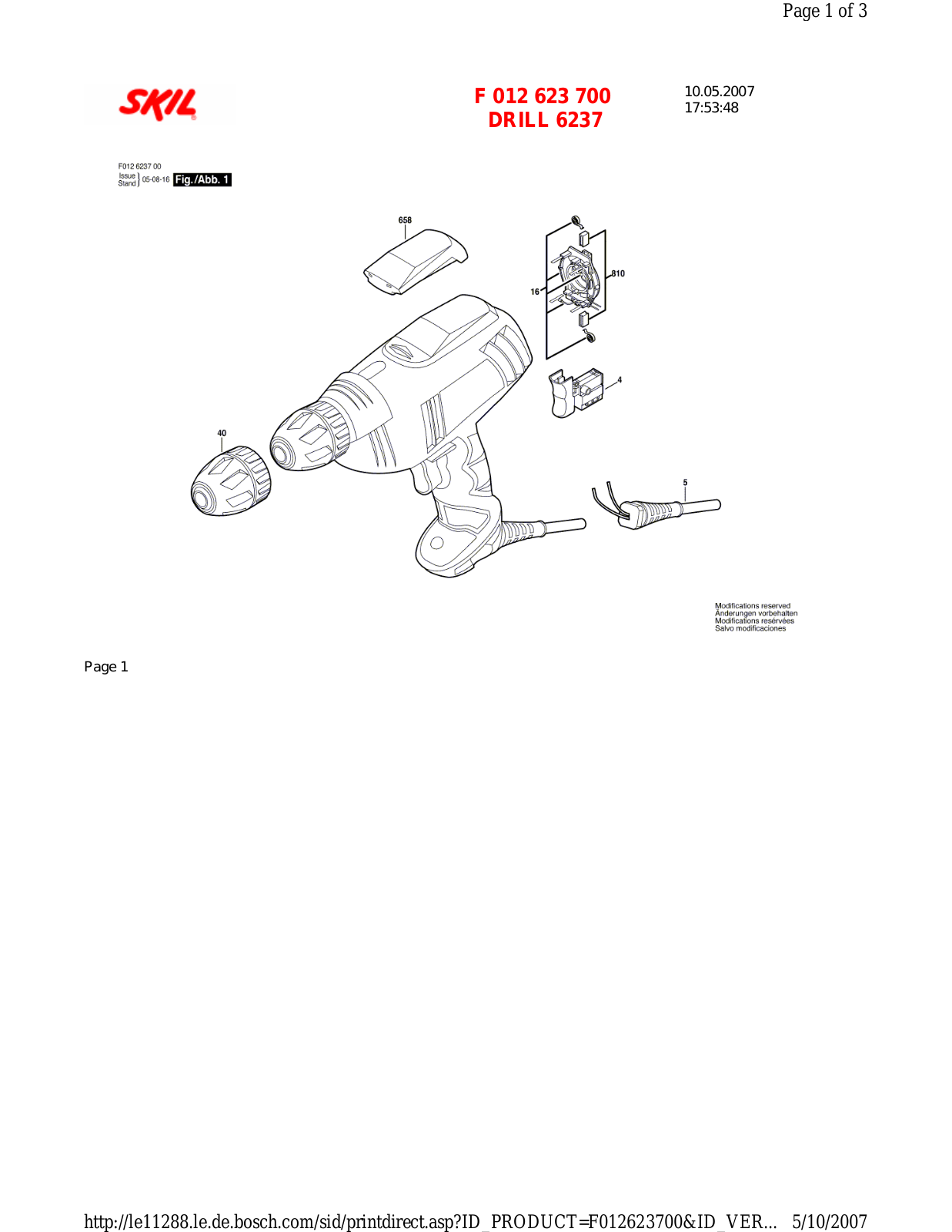 Skil 6237 User Manual