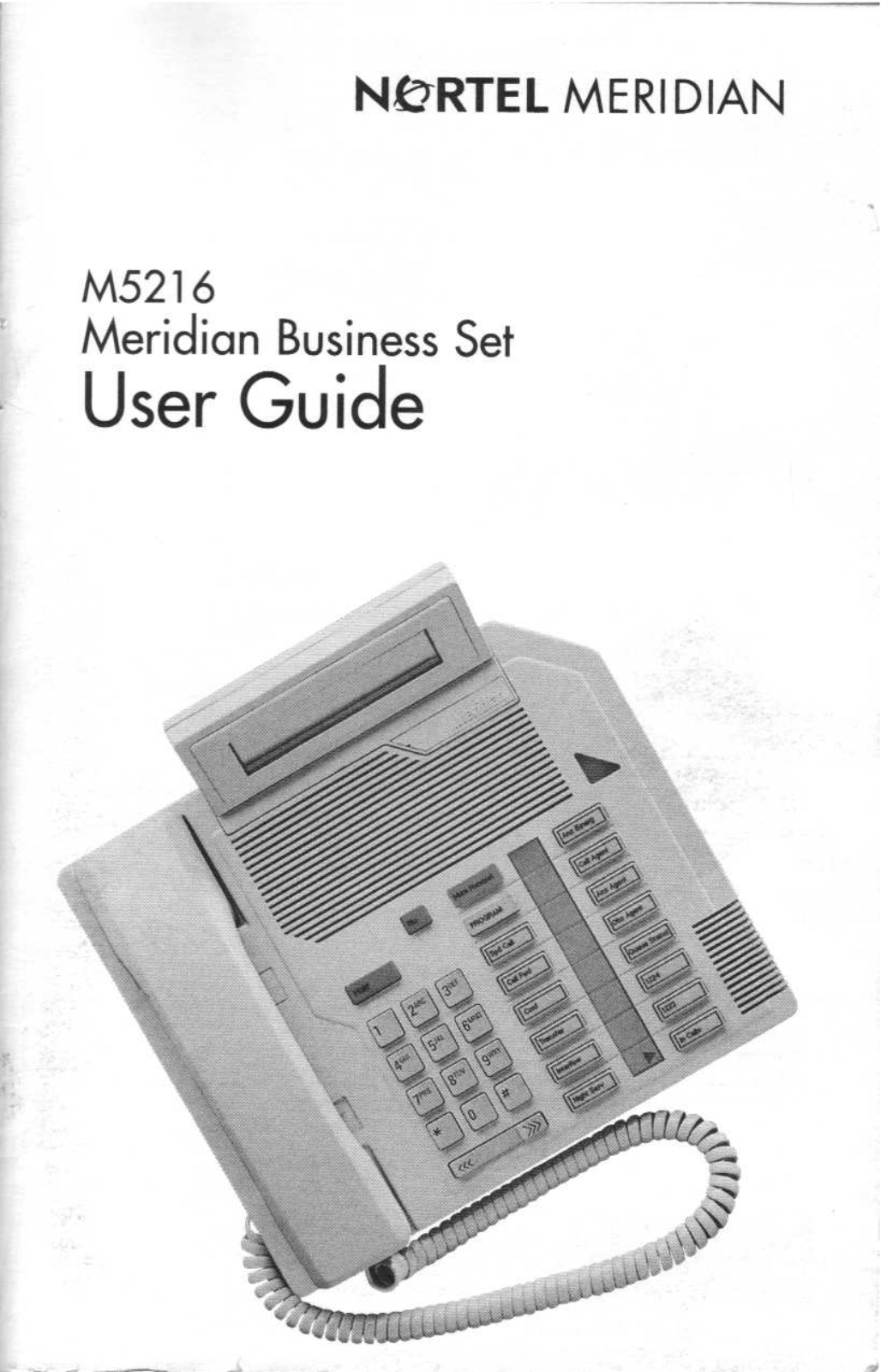 Nortel M5216 User Manual