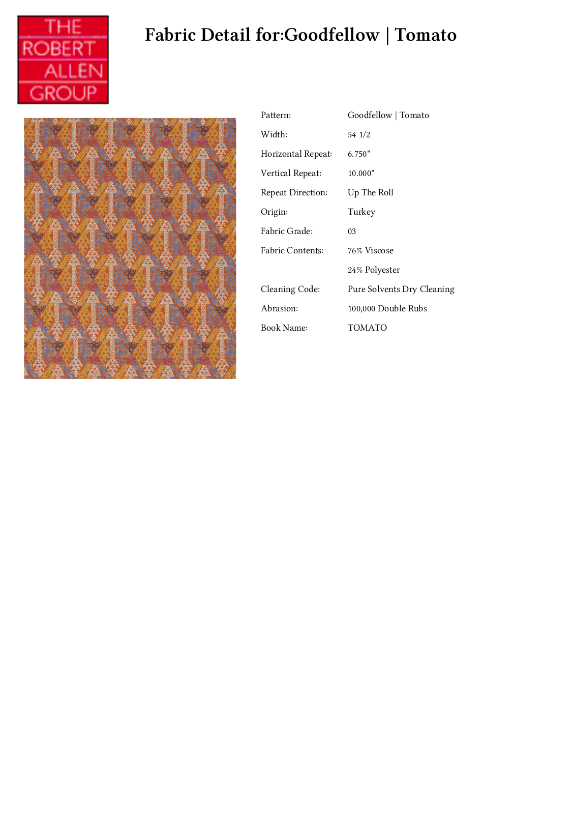 Robert Allen RALF1211 Specifications - ManualMachine.com