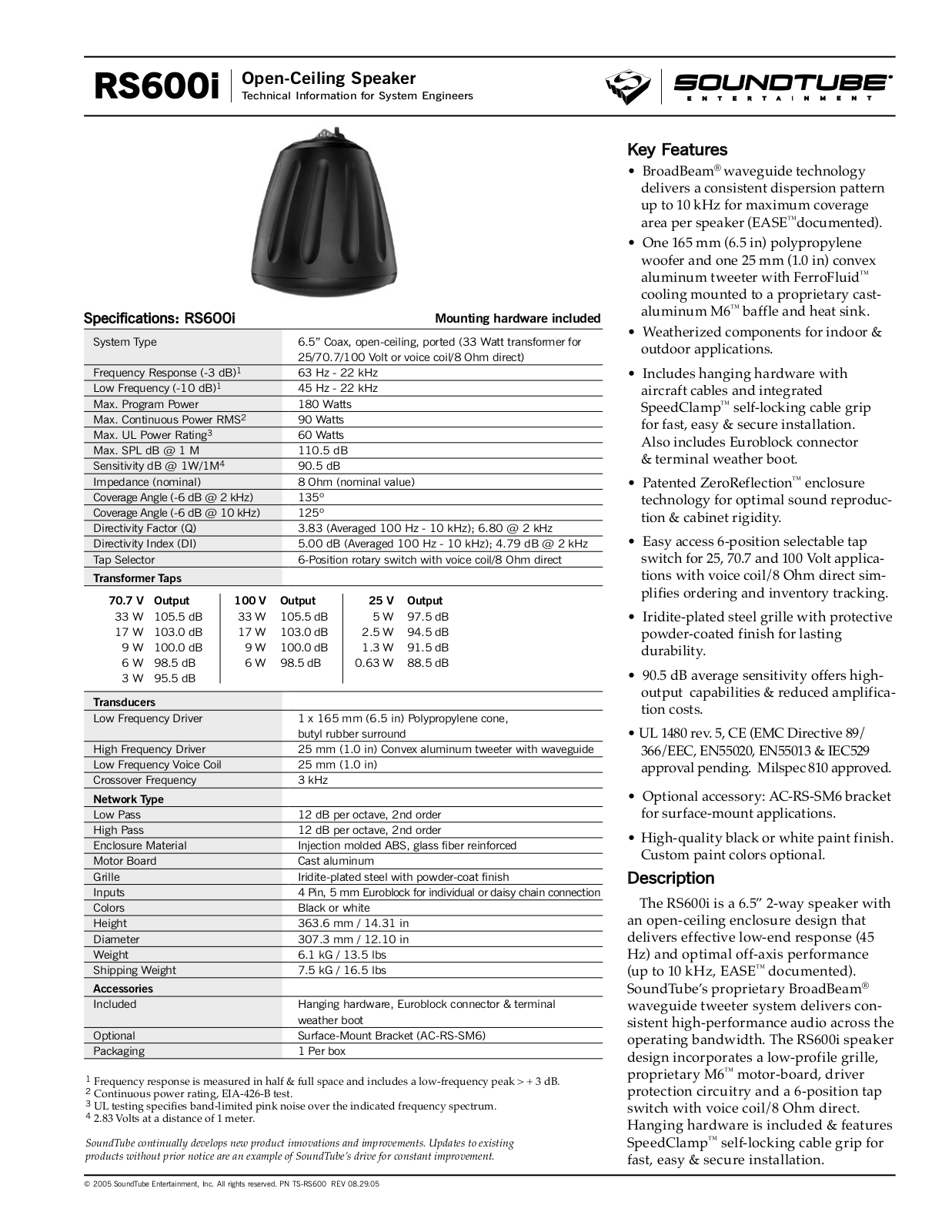 Phase Technology RS600i User Manual