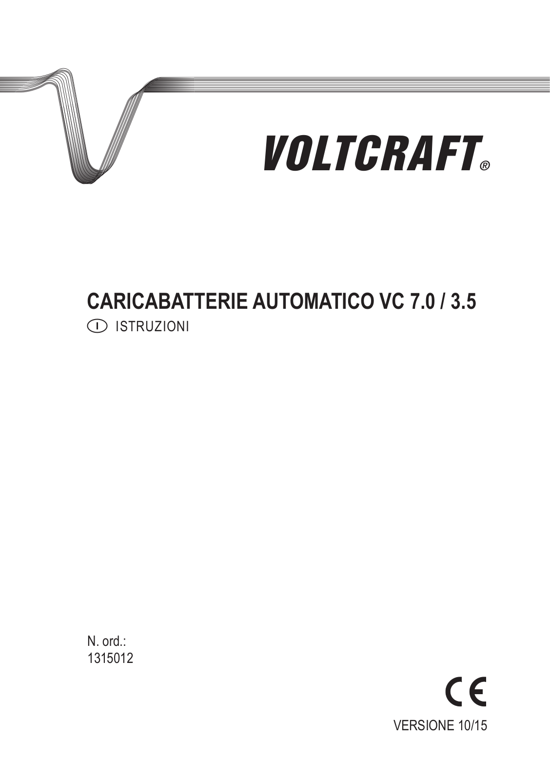 VOLTCRAFT VC 7 / 3.5 User guide