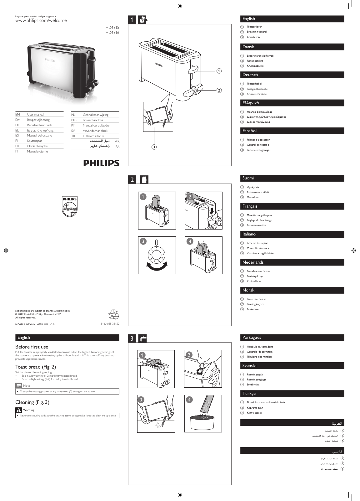 Philips HD4815/00 User Manual