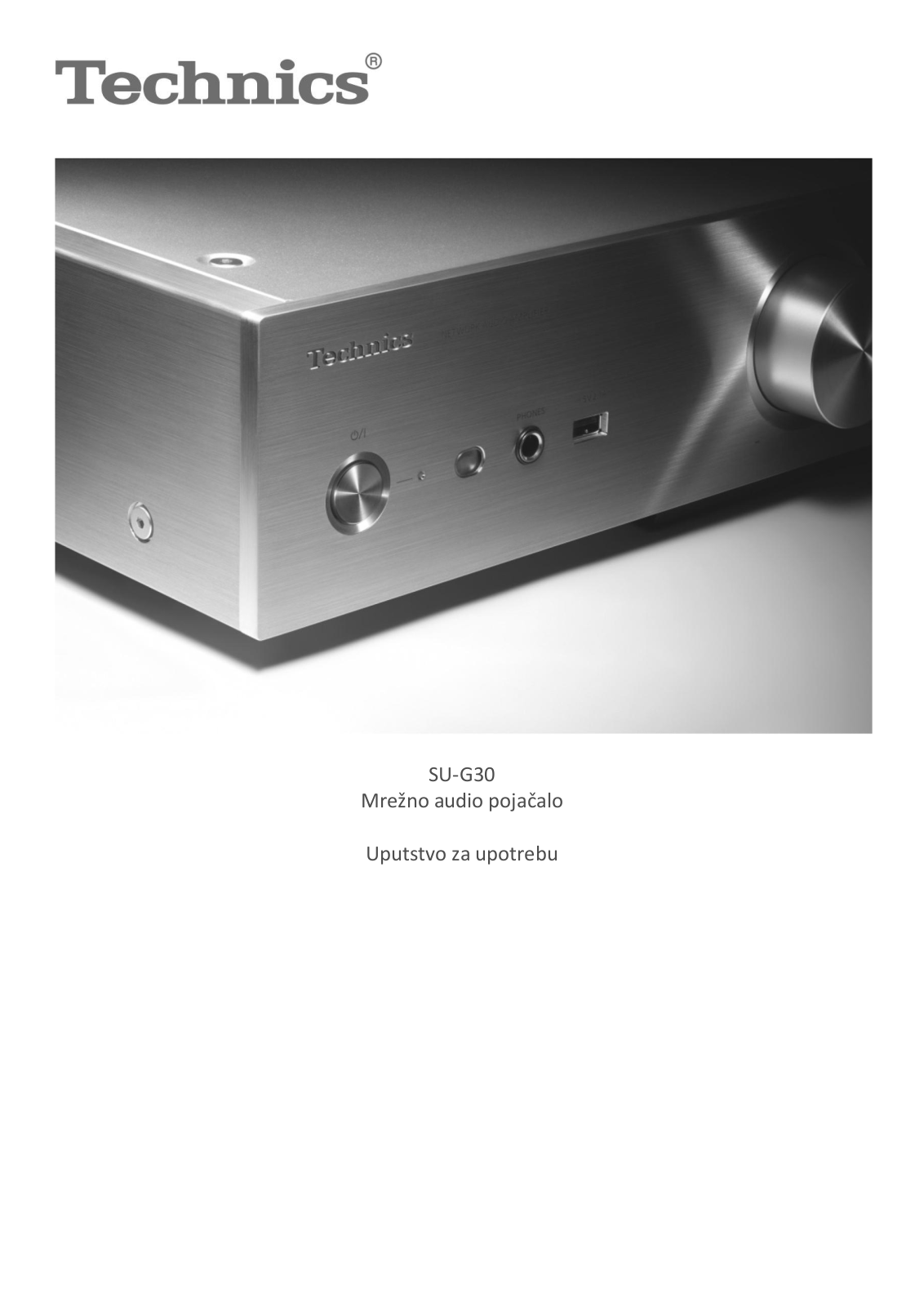 Technics SU-G30 User Manual