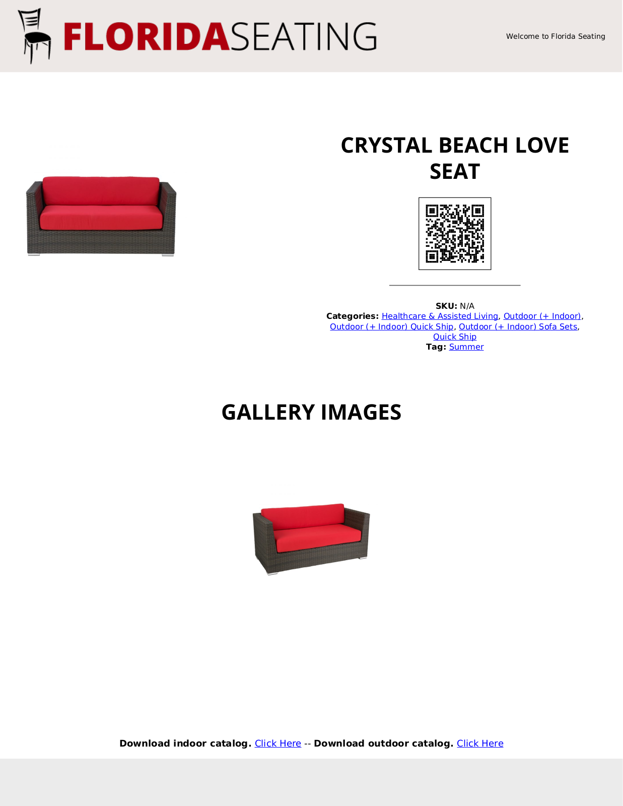 Florida Seating EAID1275 Specifications - ManualMachine.com